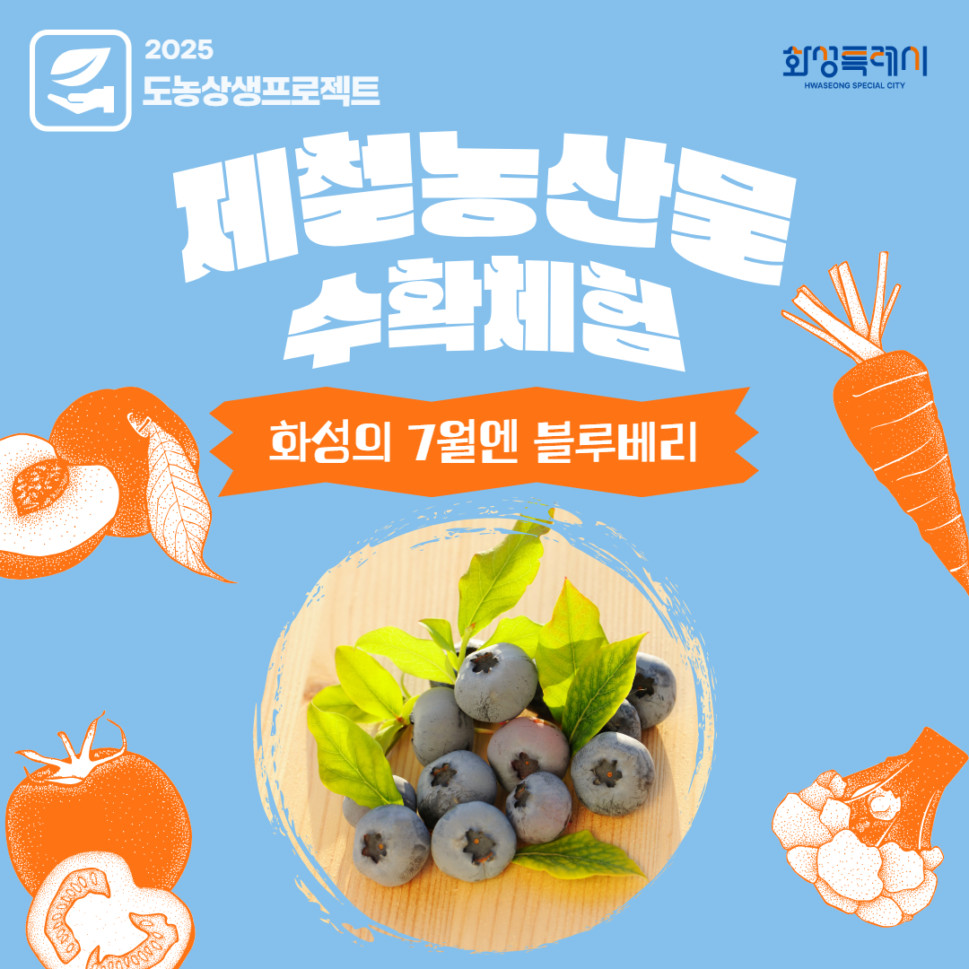화성 로컬푸드 제철농산물 수확체험(블루베리)