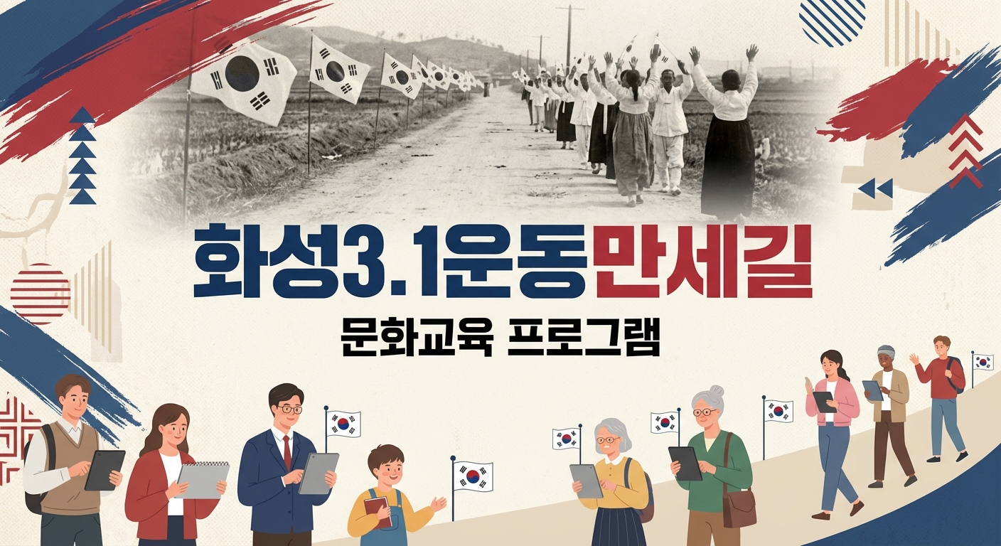 [3.1절행사] 화성3.1운동만세길 문화교육 프로그램Ⅰ