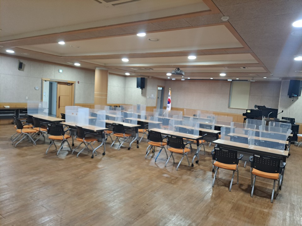 반월동 행정복지센터 3층 대강당